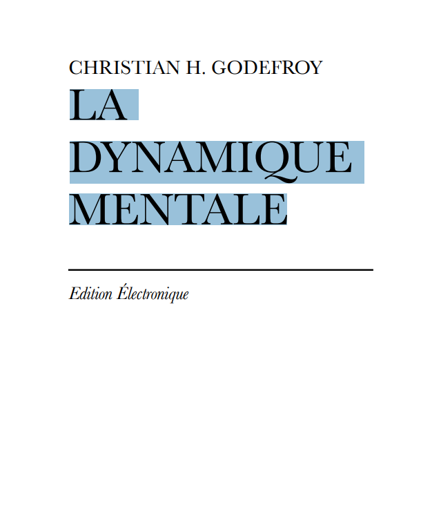 LA DYNAMIQUE MENTALE